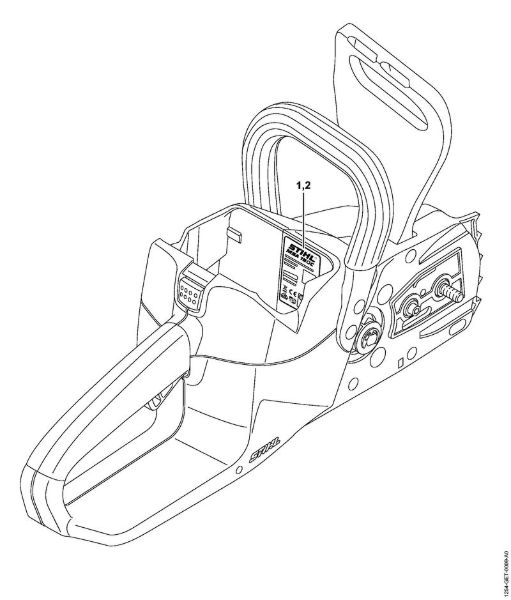 Serial number Battery chain saws (MSA) MSA 140 C-B Stihl