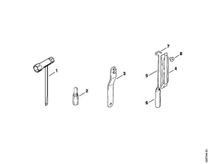 Tools, Extras Gasoline chain saws (MS) 009 E Stihl