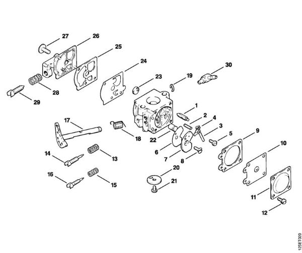 Carburetor WA-99 (27.1986) Gasoline chain saws (MS) 009 Q Stihl