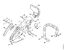 Handle Gasoline chain saws (MS) 015 AVE Stihl