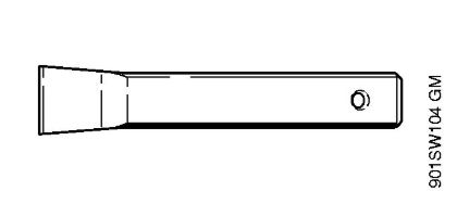Groove drift, 1.3 mm Gasoline chain saws (MS) 020 (1114) Stihl