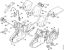 Tank housing, Pick-up body Gasoline chain saws (MS) 028 WB Stihl