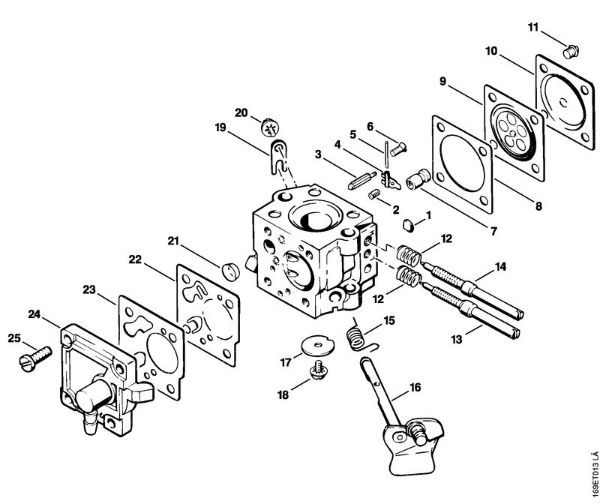 Carburetor Gasoline chain saws (MS) 032 AVEQW Stihl