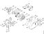 Oil pump, Clutch, Chain sprocket cover Gasoline chain saws (MS) 032 AVEQW Stihl