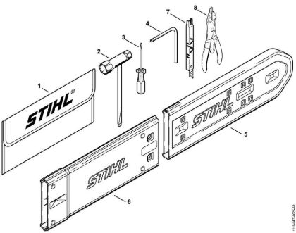 Tools, Extras Gasoline chain saws (MS) 038 M Stihl
