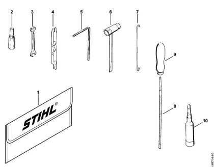 Tools, Extras Gasoline chain saws (MS) 041 FB Stihl