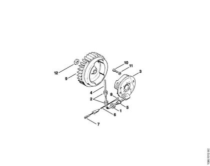 Ignition system Gasoline chain saws (MS) 08 SEQ Stihl