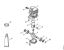 Cylinder 2-MIX Gasoline chain saws (MS) MS 180 C-BE 2-MIX Stihl