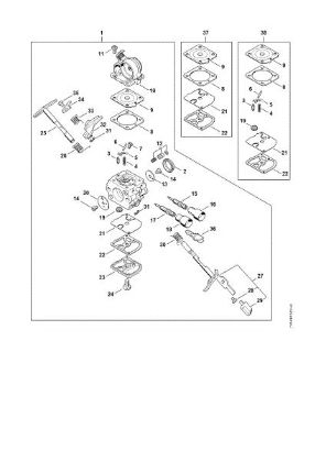 Picture of Carburetor 1139/24 MS 181