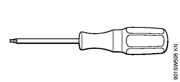 Screwdriver, T8 Gasoline chain saws (MS) MS 194 C-E Stihl