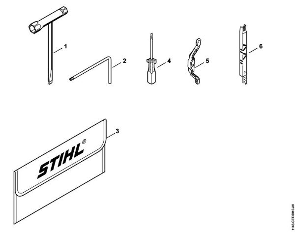 Tools, Extras Gasoline chain saws (MS) MS 201 Stihl
