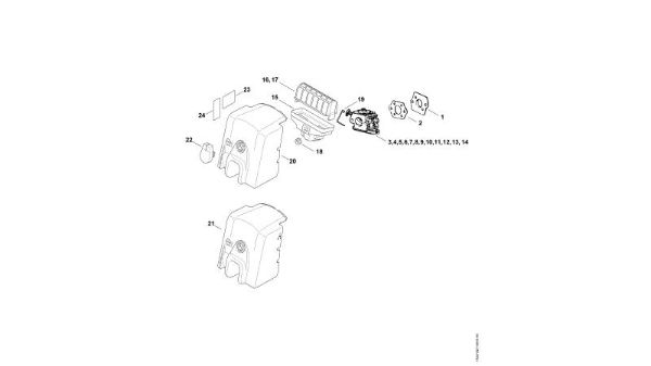 Picture of Air filter MS 250