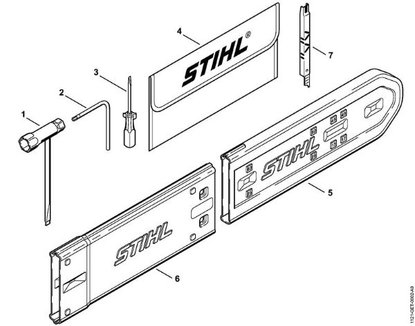 Tools, Extras Gasoline chain saws (MS) MS 260-VW Stihl