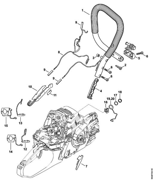 Heating Gasoline chain saws (MS) MS 261-VW Stihl