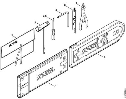 Tools, Extras Gasoline chain saws (MS) MS 381 Stihl