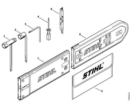Tools, Extras Gasoline chain saws (MS) MS 441 C-MQ Stihl