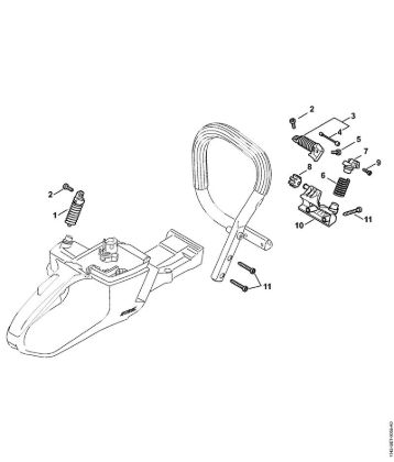 AV system Gasoline chain saws (MS) MS 462 C-M Stihl