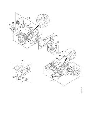 Picture of Crankcase MS 462 C-M
