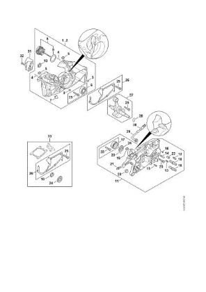 Picture of Crankcase MS 462 C-M