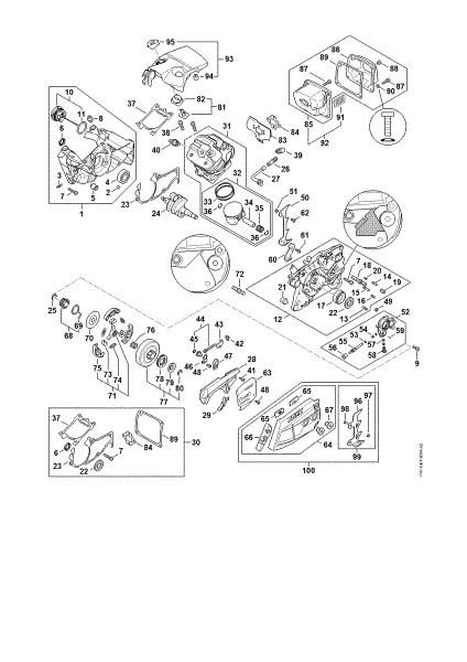 Picture of Engine MS 500i