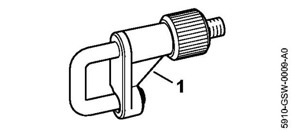 Hose clip Gasoline chain saws (MS) MS 500i-W Stihl