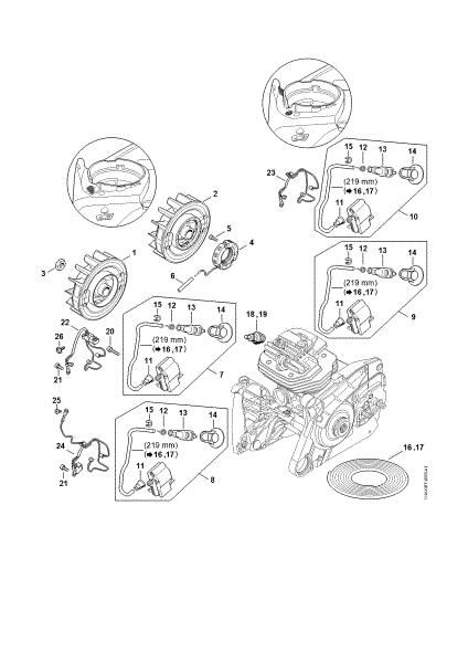Picture of Ignition system MS 661 C-M
