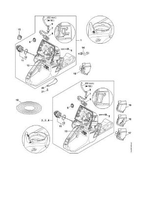 Picture of Tank housing MS 661 C-M