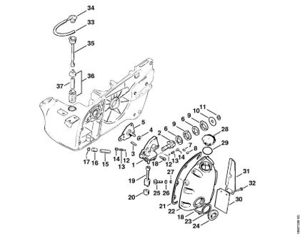 Oil pump Gasoline chain saws (MS) MS 720 Stihl