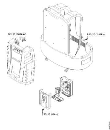 Tightening torques Batteries (AK, AP, AR, AS, PS) AR 1000 Stihl
