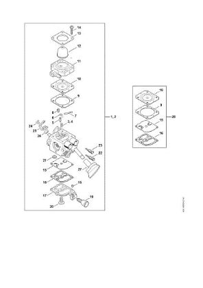 Picture of Carburetor 4241/32, 4241/22 BG 56