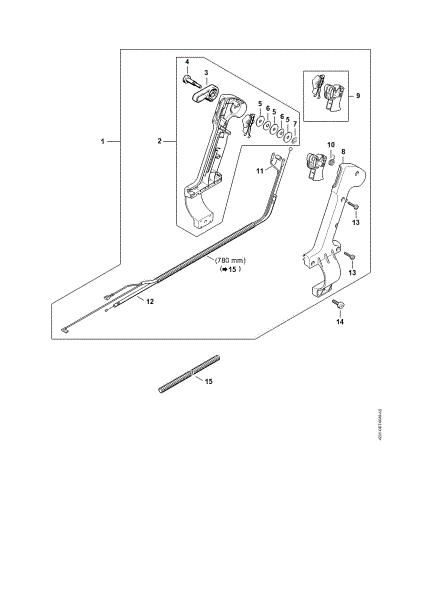 Picture of Control handle d. 67 mm BR 340