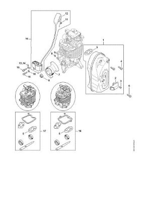 Picture of Muffler, Ignition system BR 500