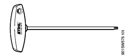 Screwdriver, T27x200 Blowers (BG, BR) BR 500 Stihl