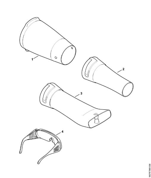 Blower tube, accessories Cordless blowers (BGA) BGA 85 Stihl
