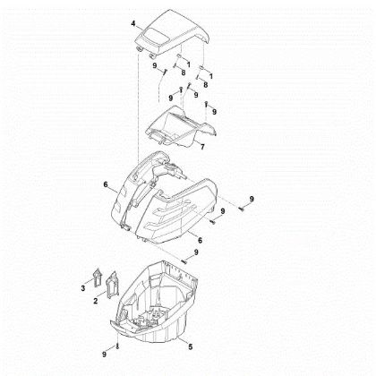 Picture of B - Housing MVP 850.1 X
