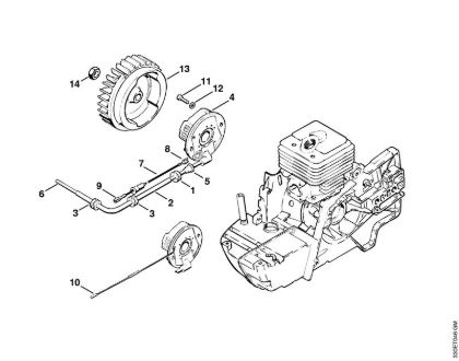 Ignition system Cut-off machines (TS) TS 350 Stihl