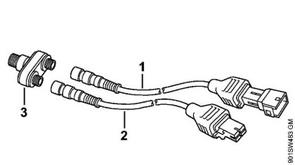 Diagnostic cable, fuel injection Cut-off machines (TS) TS 480i-A Stihl