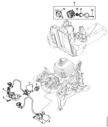 Fuel injection system Cut-off machines (TS) TS 480i-A Stihl
