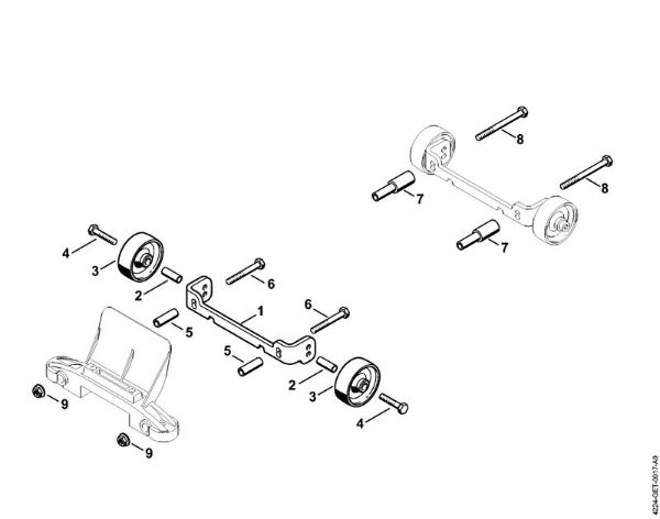 Wheel kit Cut-off machines (TS) TS 700 Stihl