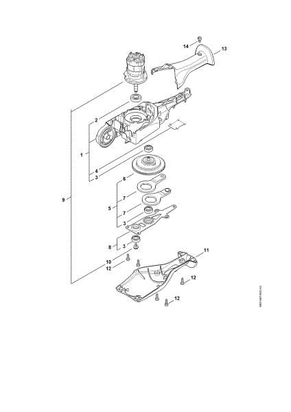 Picture of Gear head, Electric motor HLA 86