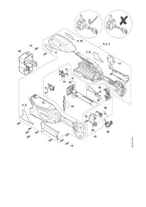 Picture of Handle housing, Cover  ‡¤ 443397592 HLA 86