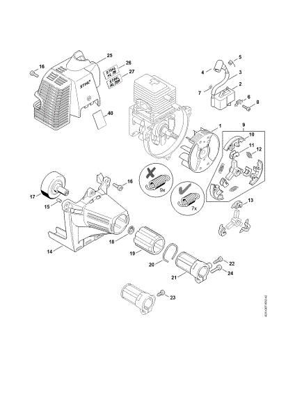 Picture of Ignition system, Clutch HL 75 K