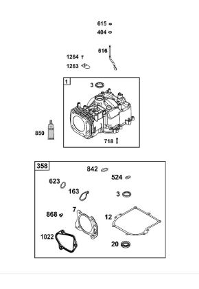 G - CYLINDER GROUP B&S - 09 €¦ 093J02-0079-H5 Stihl