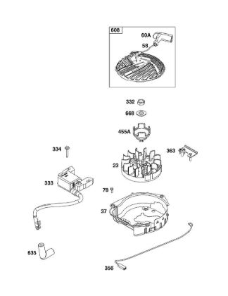 J - FLYWHEEL, IGNITION, AND STARTER GROUP B&S - 09 €¦ 093J02-0079-H5 Stihl