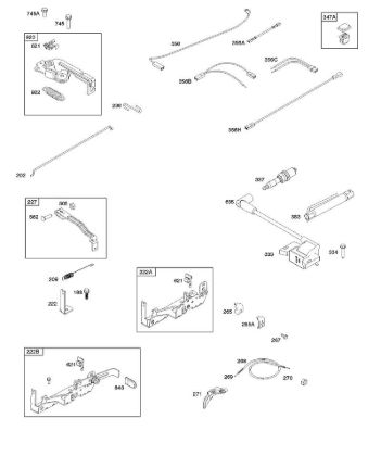 B - Armature, Controls, Electrical System, Governor Spring, Ignition, Spark Plug B&S - 09 €¦ 09P702-0044-F1 Stihl