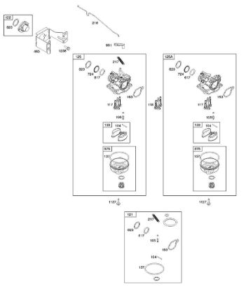 E - Carburetor B&S - 09 €¦ 09P702-0044-F1 Stihl