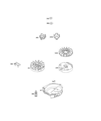 G - Flywheel B&S - 09 €¦ 09P702-0201-H1 Stihl