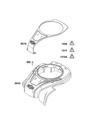 B - BLOWER HOUSING GROUP B&S - 09 €¦ 09P702-0229-H1 Stihl
