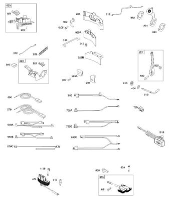 B - Alternator, Brake, Controls, Governor Spring, Ignition B&S - 10 €¦ 100602-2118-B8 Stihl