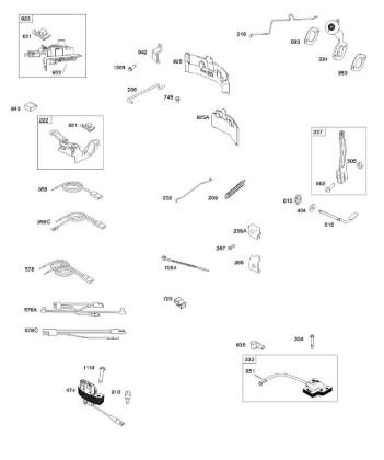 B - Alternator, Brake, Controls, Governor Spring, Ignition B&S - 10 €¦ 100802-0126-B8 Stihl